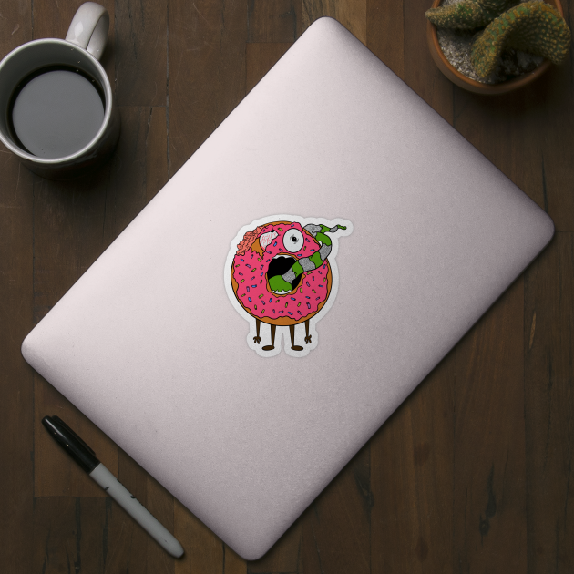 Monster Sprinkle Donut by Skitz0j0e